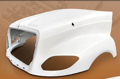 International LT Hood