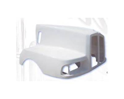 1995-1997 Kenworth T600B Aero Fiberglass Hood SBA 59" Centerline