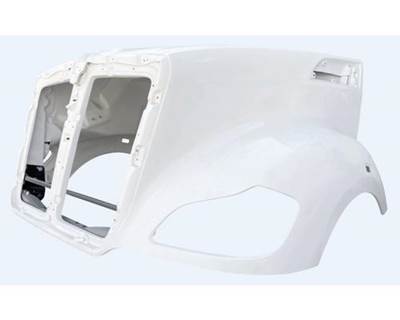 New Aftermarket 2012-2023 Kenworth T680 Long Hood 125 BBC 55.5" Centerline Painted White