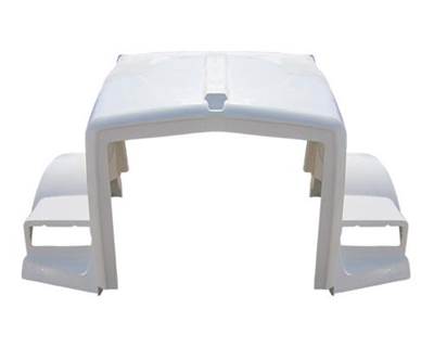 2008 & Up Kenworth T800B Premium Fiberglass Hood, 61" Centerline