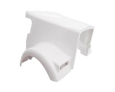 1994-2001 Kenworth W900L Premium Fiberglass Hood, 66" Centerline, Curved Windshield