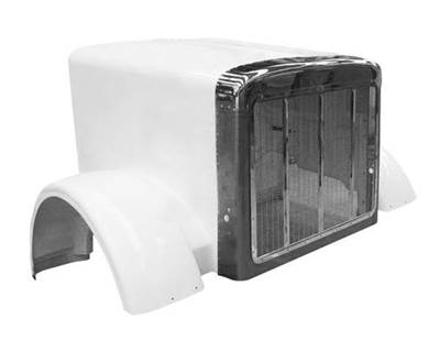 1997-UP Peterbilt 357-378 Premium Hood with Grille Assembly, SFA