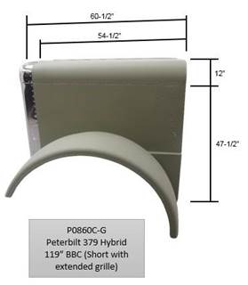 Peterbilt 379 1985-2007 Hood