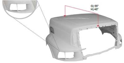 Sterling A9513 1996-2000 Hood