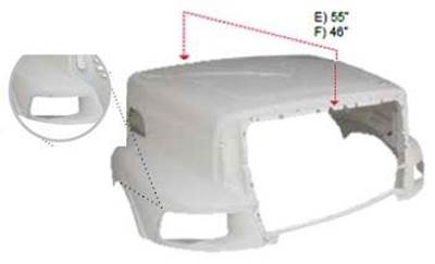 Sterling A9513 1996-2000 Hood