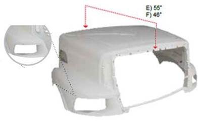 Sterling A9522 2001-2010 Hood