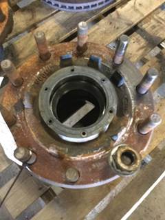 ABS, 18-20K, 10 HOLE PILOTED,  6 BOLT CAPS, CAST, FRONT HUB,  