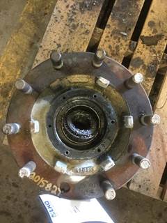 FRONT HUB, NO ABS, 10 HOLE PILOTED, CAST, AIR BRAKE TYPE, 6 BOLT CAP,  