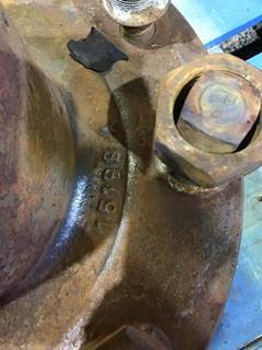 10 LUG Right Hub for a Stud/Budd Piloted - Stee 10 LUG