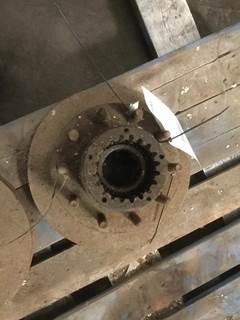 GMC, DANA 80 AXLE, DISC BRAKE, WITH ROTOR, 20 SPLINE HEAD TYPE AXLE SHAFT, CAST,