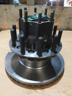 NEW REAR HUB / ROTOR ASSEMBLY, 17" ROTOR, HAS BEARINGS, SEAL, ABS TONE RING
CM#