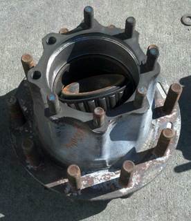 S15J0106, USED CONMET ALUMINUM REAR HUB ASSEMBLY, NON ABS, 10 LUG  