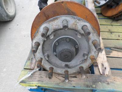 USED DISC BRAKE HUB CUT OFF OF A 2021 KENWORTH T680. 