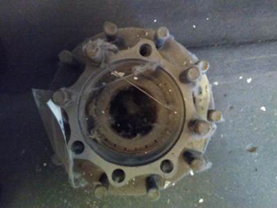 AL, 3/4" 10 HOLE HUB PILOT, 8 BOLT AXLE SHAFT, SHORT BARREL, ABS, 580/594A