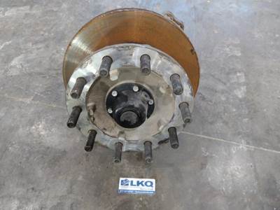 USED DISC BRAKE HUB CUT OFF OF A 2023 KENWORTH T880 