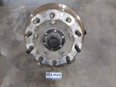 USED DISC BRAKE HUB CUT OFF OF A 2023 KENWORTH T880. 
