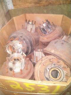 BOX OF 15 MISC. HUBS AND DRUMS
2,531LBS 