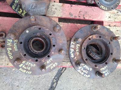 8 BOLT CAP, OFF OF FRONT DRIVE AXLE, FDS75, LEFT SIDE 