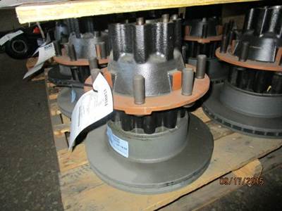 NEW HUB AND ROTOR
WITH NEW RACES
CAST HUBS
10 BOLT ROTOR
DISC BRAKE
 