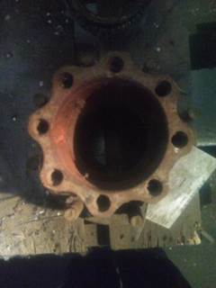 FORD, DANA 80, REAR, CAST# E5TW-AA, NON ABS, AIR
8 PILOT, 8 BOLT AXLE SHAFT
 