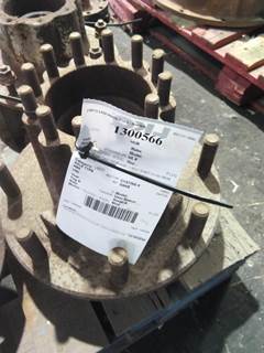 CAST REAR HUB, 12 BOLT SHAFT, 8 LUG, DRUM BRAKE TYPE,  
