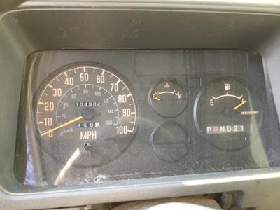 Chevrolet W4500 Instrument Panel Cluster