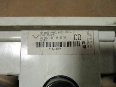 Ford L Instrument Panel Cluster