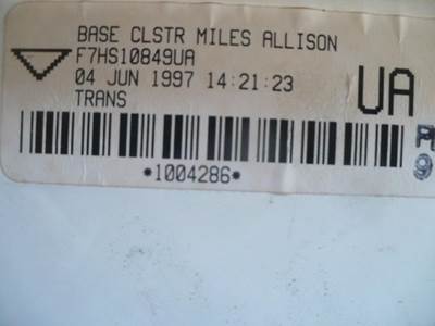 Ford L8513 Instrument Panel Cluster