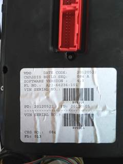 Freightliner Cascadia 113 Instrument Panel Cluster