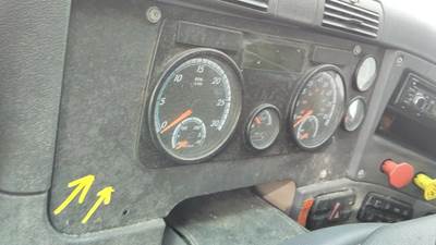 Freightliner Cascadia 125 Instrument Panel Cluster