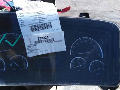Freightliner Cascadia 126 Instrument Panel Cluster