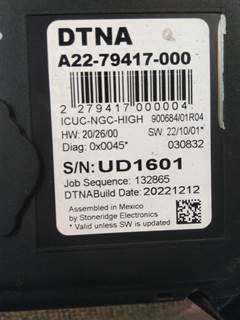 Freightliner Cascadia 126 Instrument Panel Cluster