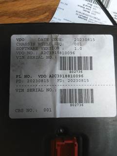 Freightliner M2 106 Instrument Panel Cluster