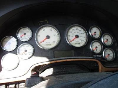 International ProStar Left Instrument Panel Cluster for a International PROSTAR 122