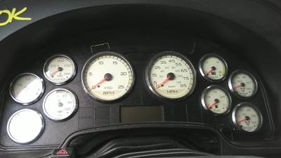 International ProStar Left Instrument Panel Cluster for a International PROSTAR 122