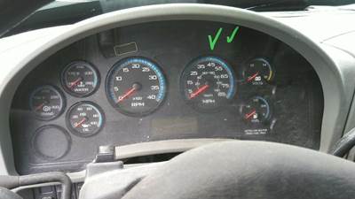 International TerraStar Instrument Panel Cluster