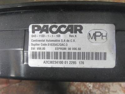 Kenworth T680 Left Instrument Panel Cluster