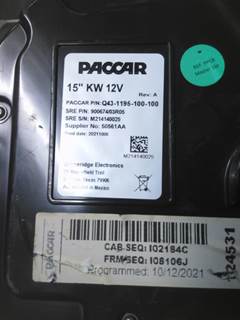 Kenworth T680 Instrument Panel Cluster