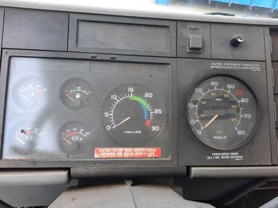Volvo FE Instrument Panel Cluster