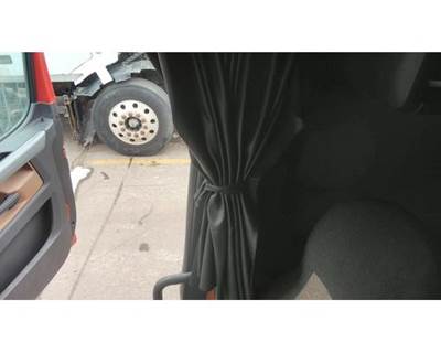 Used 2020 Freightliner Cascadia 126 Interior Window Curtains, Left and Right, Gray