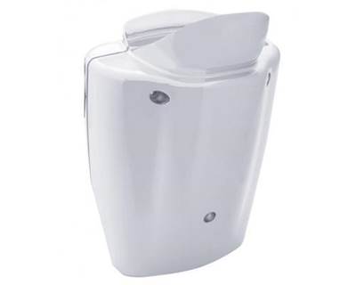 Mid Steering Column Cover Chrome Plastic for 2006+ Kenworth W900/T800/T660/C500