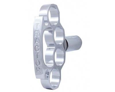 Chrome Aluminum Brass Knuckle Air Valve Knob for Tractor