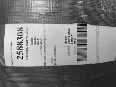 Volvo VNL Interior Part