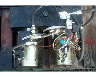 Used Waltco Hydraulic Power Unit Assembly, Dual Motor, Relief 2600 PSI