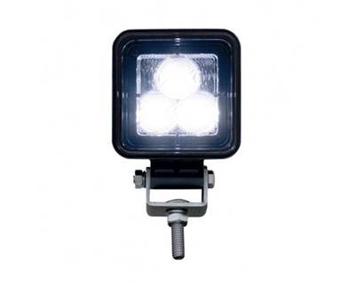 Universal Compact 3-LED Work Flood Light Single Post Mount 12V/36V