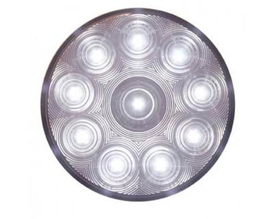 Universal 4 Inch Round Utility-Auxiliary LED Work Light, Clear Lens