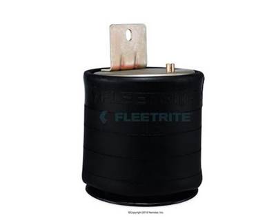 Fleetrite Single Mount Rolling Lobe Air Spring, 8.5" Top Plate, 12" Outside, Part # FLTA1R12432