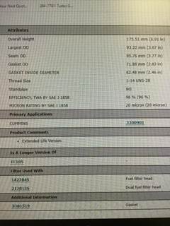 FILTER,FUEL 17.30 MICRON 