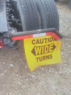 International LT Right Mud Flap Hanger