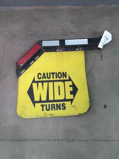 International LT Left Mud Flap Hanger